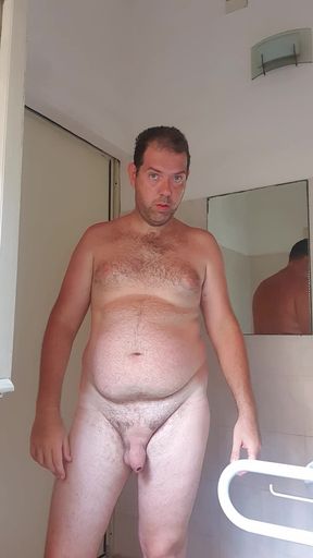 All Naked in a Pubblic Bathroom
