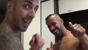 2174 deux potes latinos se baisent pour un casting amateurj ai adore filme ...