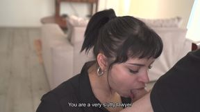 my lawyer is a whore, she asked me for sex in the first consultation