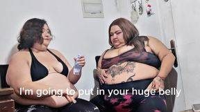 Sexy oil massage with my friend