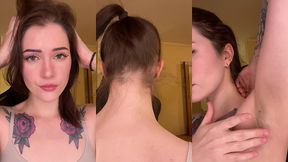 ears, neck and armpits