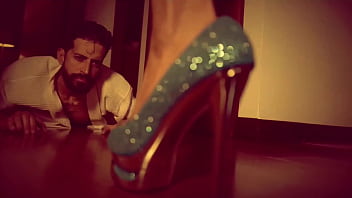 Hard and wild sex with fetish for high heels