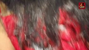 New Desi Bhabhi in Red Dress Full hindi Audio