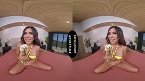 Passionate Trio Action: Seductive Latina MILF Gets Fucked by Will Pounder in POV Sex