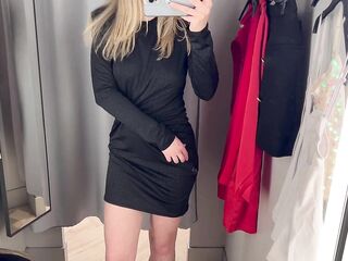 Try On Haul Hawt Dresses - Watch Throughout dresses - Christmas outfits