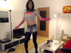 Smocking Hot Dance Emo Girl