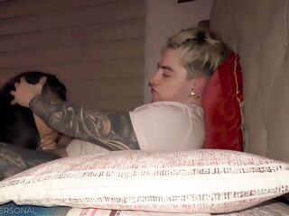 My stepsister and I got lascivious and made love in her parents' couch.