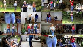 Cadence's Jeans Wetting Collection (WMV 1080p) - Cadence Lux, Jasmine St James, Vonka Romanov, Juliette March & Laci Star