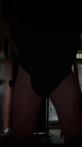 Latino Boy Throwing Some Thigh