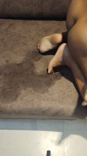 Real Desi Couple - She's Wild, Wet &amp; Unstoppable squirt   Clip 2