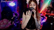 Goth girl swirls and licks your ears 🎧 Experimental ASMR personal attention