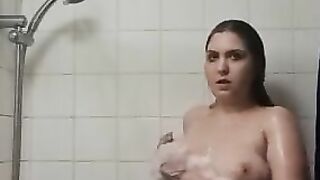 Chubby Mixedrace Hoe Fucking Shower Fellatio