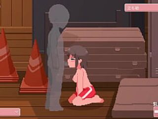 Stuck in storage Hentai Game