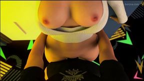 gamer reached the highest level, while i made him cum. he fucked me deep in the toilet, but the manager heard me shouting. [become a rockstar - selina 4]