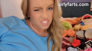 Blonde Big Ass Yoga Pants Farting Compilation Vicktoria Tacos