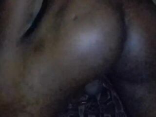 African dude shows off HIS BOOTY and Dick to the camera.