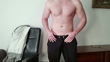 Hairy Daddy Spits on Huge Cock and Explodes &ndash_ Must See! | PhantomGentX Gay Solo