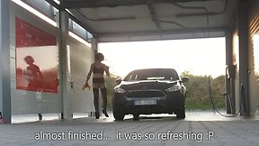 Public Car Wash Outdoor Strip Show