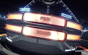 Lesbian Wrestling As Bella Rossi Battles Sarah Brooke With Rough Strapon Play