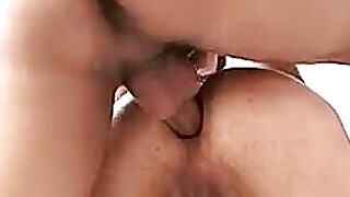 Awesome Bareback Scene With Shemale