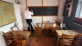 A Severe Caning For The Disobedient Student!