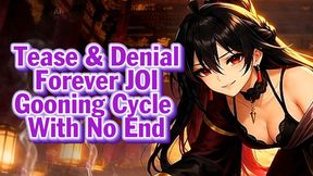 Tease & Denial Forever JOI – Gooning Cycle With No End | Goddess Hiyori