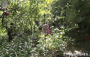 Sarah Dark on the hunt for bunny cock