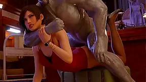 Ada Wongs Seductive 3D Tryst in SFM – A Forbidden Resident Evil Desire