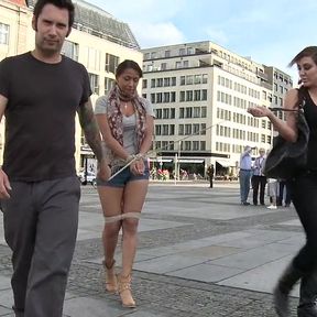 Hot Spanish Slut Bound, Humiliated, and Fucked