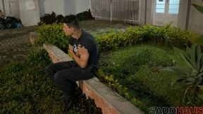 Naughty Boy Invites Strangers To Bound, Dominate And Fuck Him