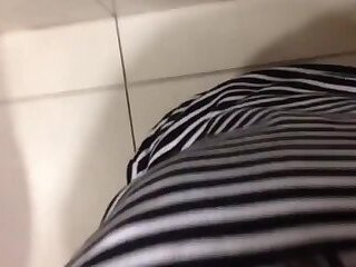 Public Restroom Blowjob with a Crossdresser