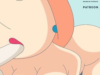 FULL MOVIE Lois Griffin ANAL CREAMPIE- Rick and Morty Family Stud CROSSOVER
