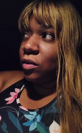 Dirty talking ebony