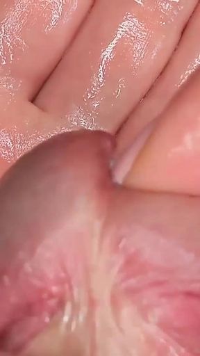 She Rubs His Frenulum Causing Multiple Cumshots
