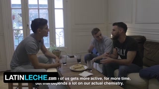 Horny Stud Jonas Matt Takes Rodrigo El Santos Huge Latin Cock While His BF Is Watching - Latin Leche