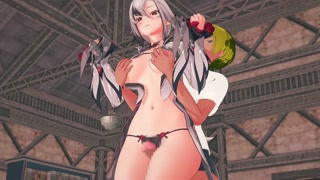 【Genshin Impact Arlecchino】3D Hentai Animation.(Fingering,handjob,69(sixty-nine),blowjob,sex)