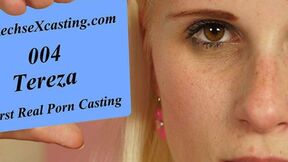 Tereza first real porn casting