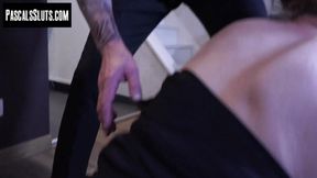 Daddy Pascal White grabs his hard cock&#x1F32D; and pleases a busty MILF Primal Moon