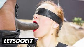 ”Redhead Belle Claire's Hard big black cock Butt Pounding”