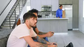 Victoria Lovbov's Busty Blonde Wife Gets Fucked by Two Studs Simultaneously