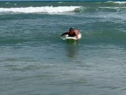 84 Asian milf wife gets microbikini beach creampie OnlyFans @ Appleliu76