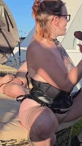 MILF Fucked by a BBC, in Front of Her Cuckold Husband
