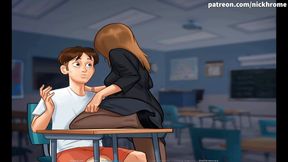 Summertime saga part 8 - teacher want me ( French sub )