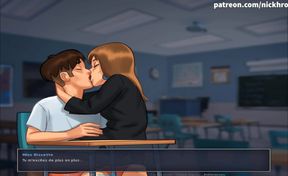 Summertime saga part 8 - teacher want me ( French sub )