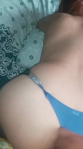 The Neighbor Goes Out to Work and His Wife Comes to My Room