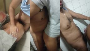 trepando com safado gay no vestiario