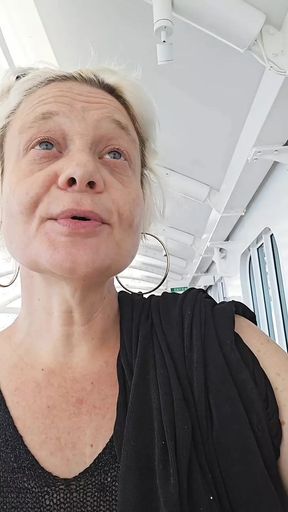 Looking for a stranger on a cruise ship to fuck my ass like a big female dog and give me a facial