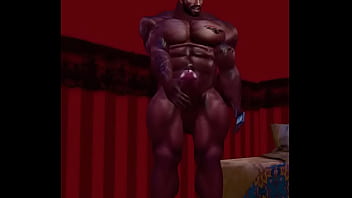 mega hunk james harrison jerks his huge dick for fans