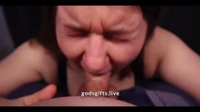 POV Blowjob and Cum Swallow