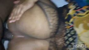 Ebony take massive cock anal